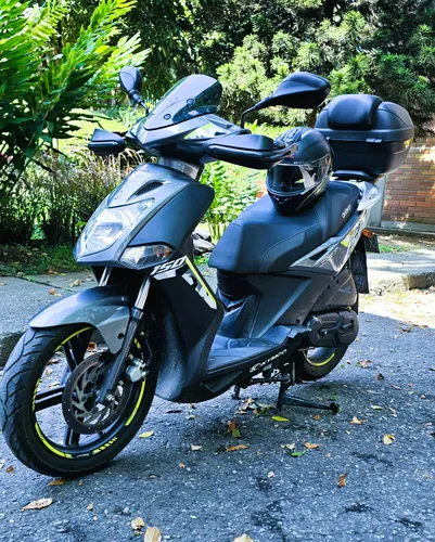 Kymco Agility 150 Modelo 2019 18.280 Kms Color Gris Grafito