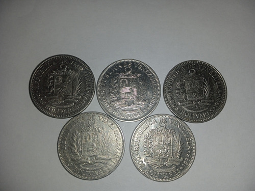 Colección De Monedas De 2 Bs De 1967 Hasta 1990 