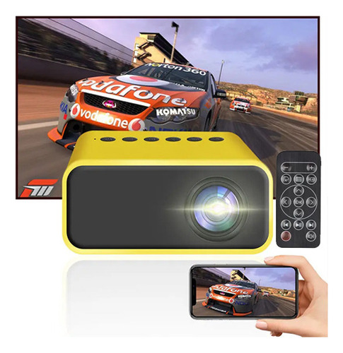 Mini Proyector For Teléfono Móvil, Smart Tv, 4k, Full Hd, 1