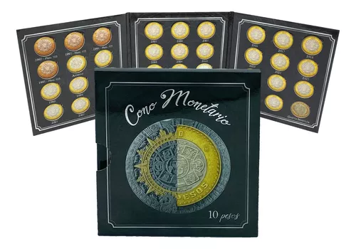 Álbum Coleccionador De Monedas Infantil $10 Pesos México