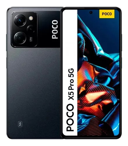 Smartphone Poco X5 Pro 5g Black 256gb/8ram Nfc + Fone