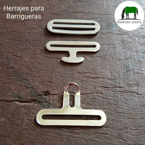 Prendedor Enganche Tipo T Y Pasador Cintas Barrigueras