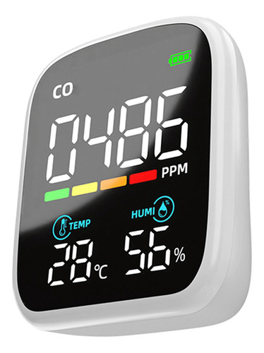 Detector Inteligente De Co Wifi Crystally-pv28, 3 En 1, Aire