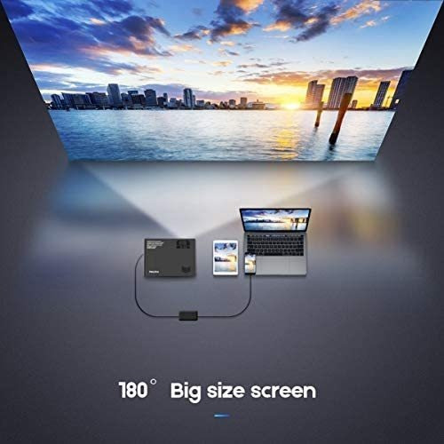 Mini Proyector Manybox 4500 Lúmenes Full Hd 1080p Hdmi Vga