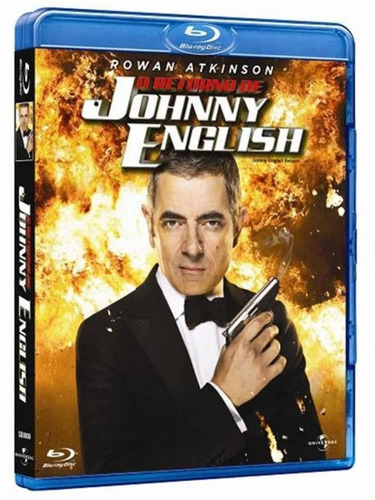 O Retorno De Johnny English - Blu-ray - Rowan Atkinson