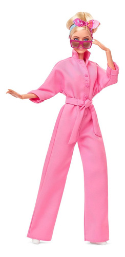 Boneca Barbie O Filme Colecionável Macacão Rosa Mattel