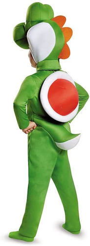 Disfraz De Yoshi De Disguise, Para Niños, M (3t-4t), Un Solo