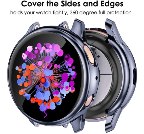4 Protectores De Pantalla Samsung Galaxy Watch Active2 40mm