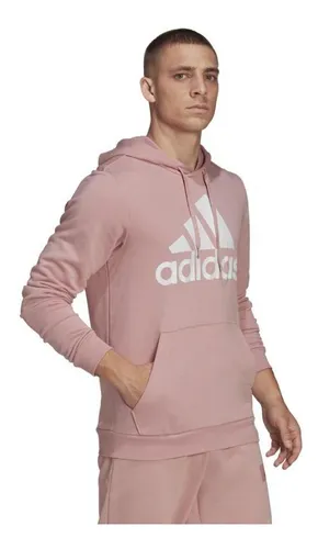 Poleron adidas Essentials Big Hombre Rosado Cuotas sin inter s