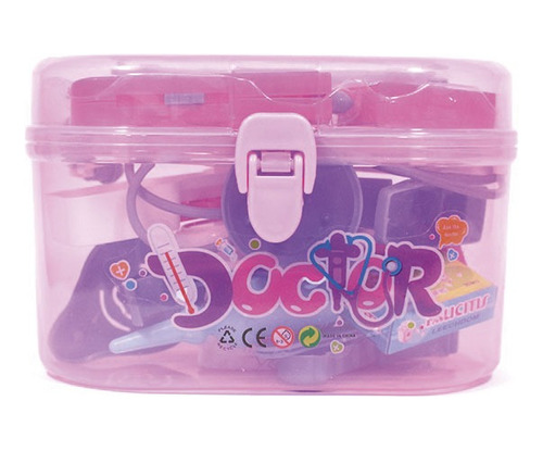 Kit Maleta Doctor Lonchera Medico Juguete Niños 14 Pcs