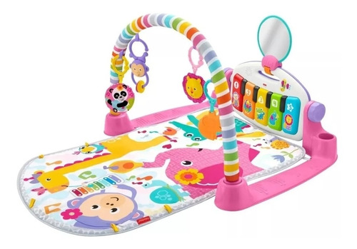 Juguete Para Bebé Fisher-price Gimnasio Piano Pataditas Rosa