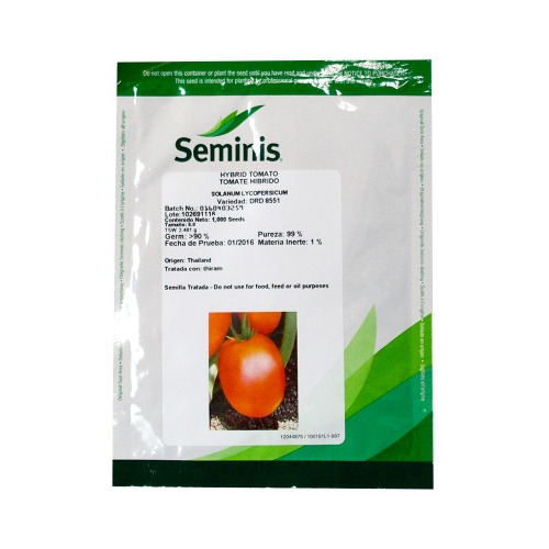 1 Millar Semillas De Tomate Hibrido Determinado Drd 8551