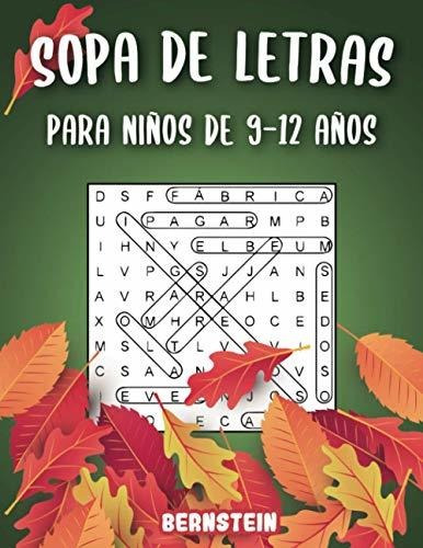 Sopa De Letras Para Ninos De 9-12 Anos