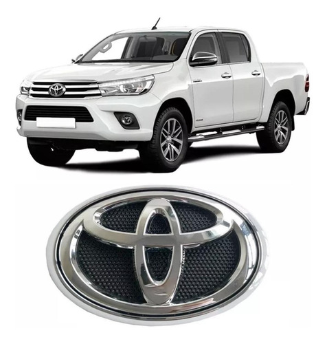 Emblema Da Grade Toyota Hilux 2016 2017 2018 