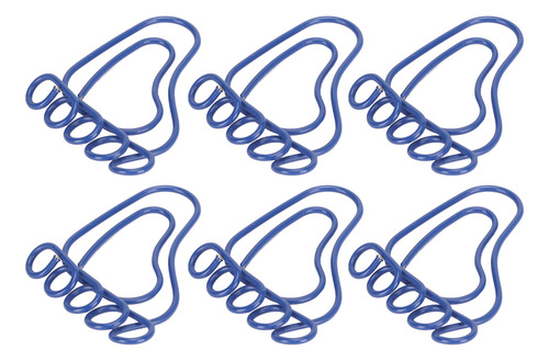Clips De Papel Con Forma De Pie, 100 Unidades, Antideslizant