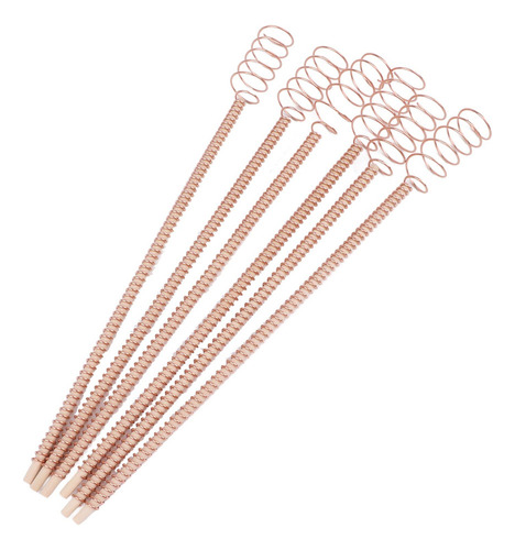 Bobina De Cobre Para Jardinería, 6 Estacas Para Plantas De E