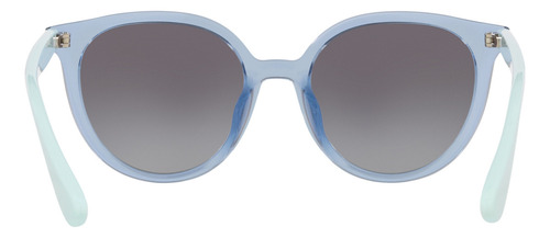 Óculos De Sol Infantil Kipling Kp4082u M775 50 Cor Azul-claro Translúcido/azul/azul-escuro Armação Azul-claro Translúcido Haste Azul/azul-escuro Lente Cinza-escuro Degradê Cinza-claro Desenho Phantos