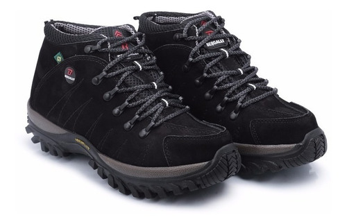 Bota Coturno Adventure Feminina 100% Couro Legitimo Bergally | Mercado Livre