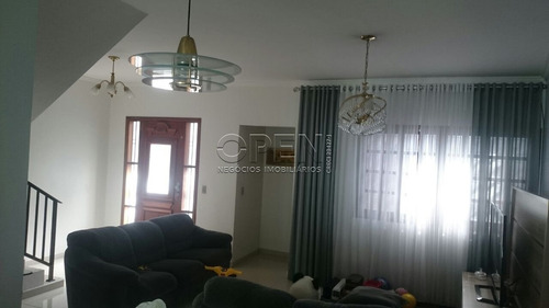 Sobrado Com 3 Dormitórios Com 3 Suítes À Venda, 205 M² Por R$ 780.000 - Jardim Santo Antônio - Santo André/sp - So0994