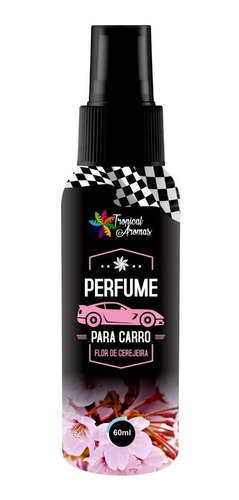 Aromatizador Perfumado Para Carro 60ml Cheirinho Tropical