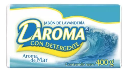 Jabón De Lavandería En Barra Daroma Con Detergente 400g