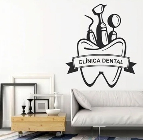 Vinil Decorativo Oficina Dentista Clinica Dental