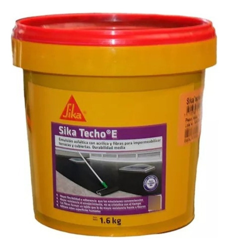 Emulsión Sika Techo E (1.6kg) 