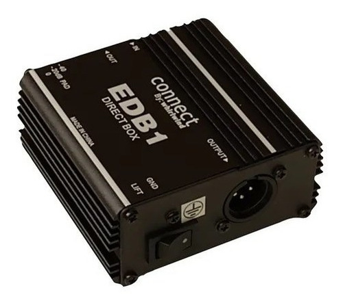 Imagen 8 de 10 de Caja Directa Pasiva Whirlwind Edb1 Salida Xlr