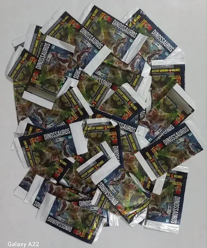 Kit Álbum De Figurinhas Dinossauros + 250 Figurinhas | MercadoLivre