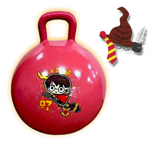 Pelota Saltarina Harry Potter 16 Pulgadas Roja