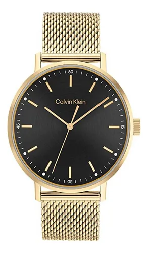 Reloj calvin klein dorado hot sale