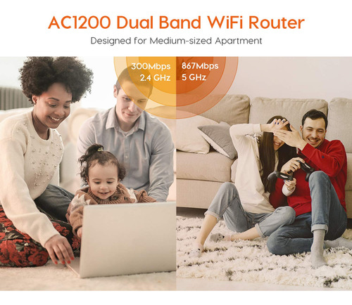 Router Wifi Inteligente Tenda Ac1200 | Router Inalámbrico