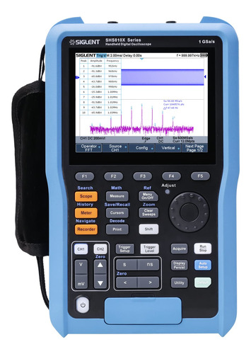 Siglent Technologies Osciloscopio Porttil Shs810x, 100 Mhz,