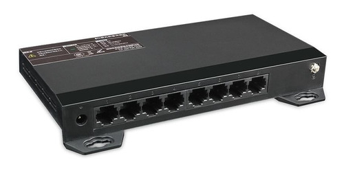 Imagen 1 de 8 de Switch Cctv Ethernet 8 Puertos Anti Descargas Cy-s108