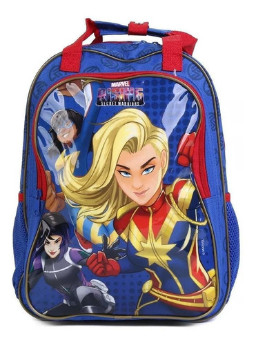 Mochila De Costas Dmw G Marvel Rising Capitã Marvel-11465