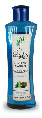 Shampoo Árbol Verde Natural Crecimiento 500ml