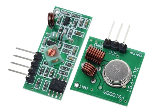 Kit Rf 315 Mhz Radiofrecuencia Receptor Transmisor Arduino