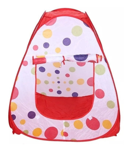 Carpa Bebés Niños Plegable Pelotero + 50 Pelotas