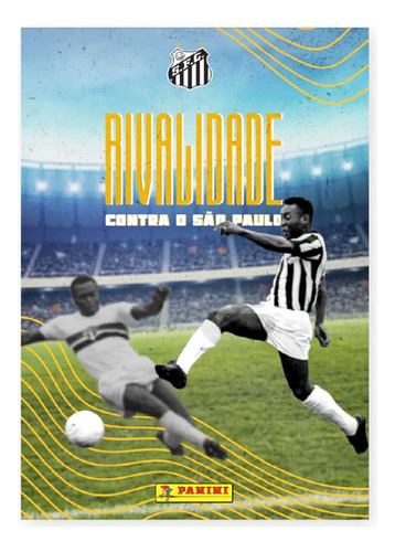 Kit Tributo Rei Pelé Santos Coleção Com 40 Cards + Lendário