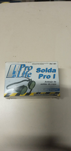 Lentes Para Soldar Tipo Copa Marca Prolife Modelo 401