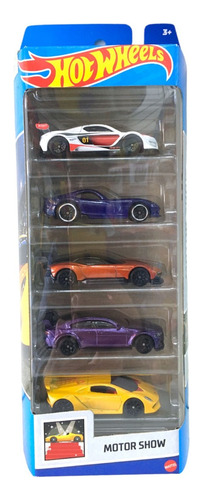 Autitos Hot Wheels Pack Autos X5 Coleccion Cod 01806 Bigshop