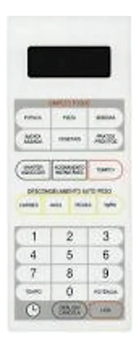 Primeira imagem para pesquisa de membrana teclado microondas continental digit 42 aw42