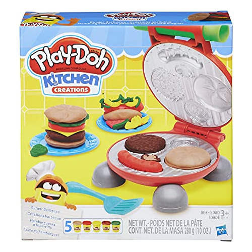 Barbacoa De Hamburguesas Play Doh Kitchen Creations