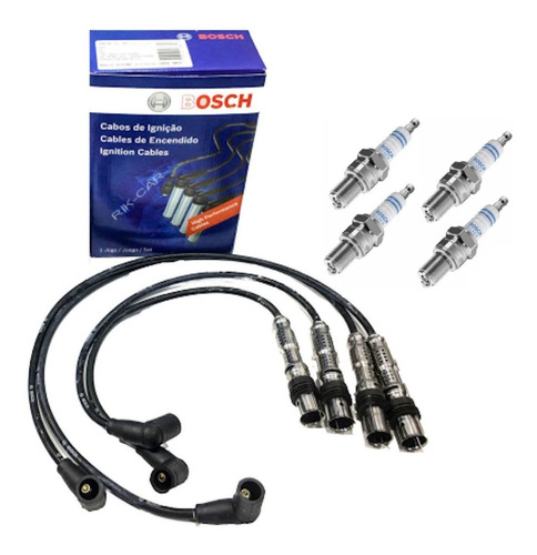 Kit De Cables  Bujias 1e Bosch Gnc Vw Fox Suran 1.6 8v