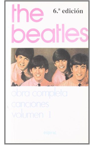 Libro Canciones I De The Beatles De Beatles The