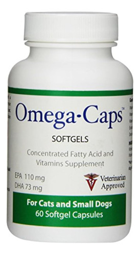 Omega-caps Para Razas De Perros Medianas - Omega 3, Vitamina