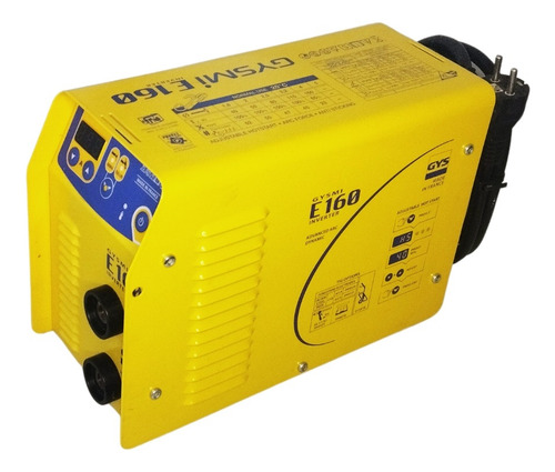 Soldadora Inverter Gysmi E160 Mma Tig Lift 160a Combo Amarillo