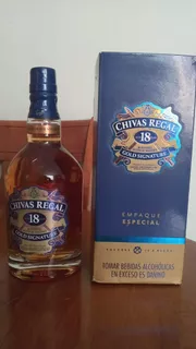 Whisky Chivas Regal 18 Años Empaque Especial