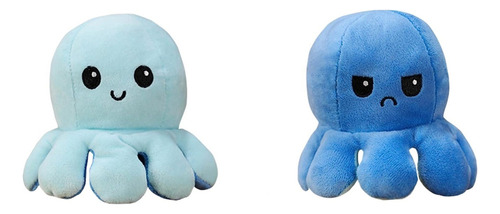 Qianyuu Juguete De Peluche De Pulpo Reversible, Juguetes De