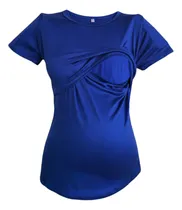 Comprar Blusa De Lactancia Y Embarazo Camiseta Playera Maternidad